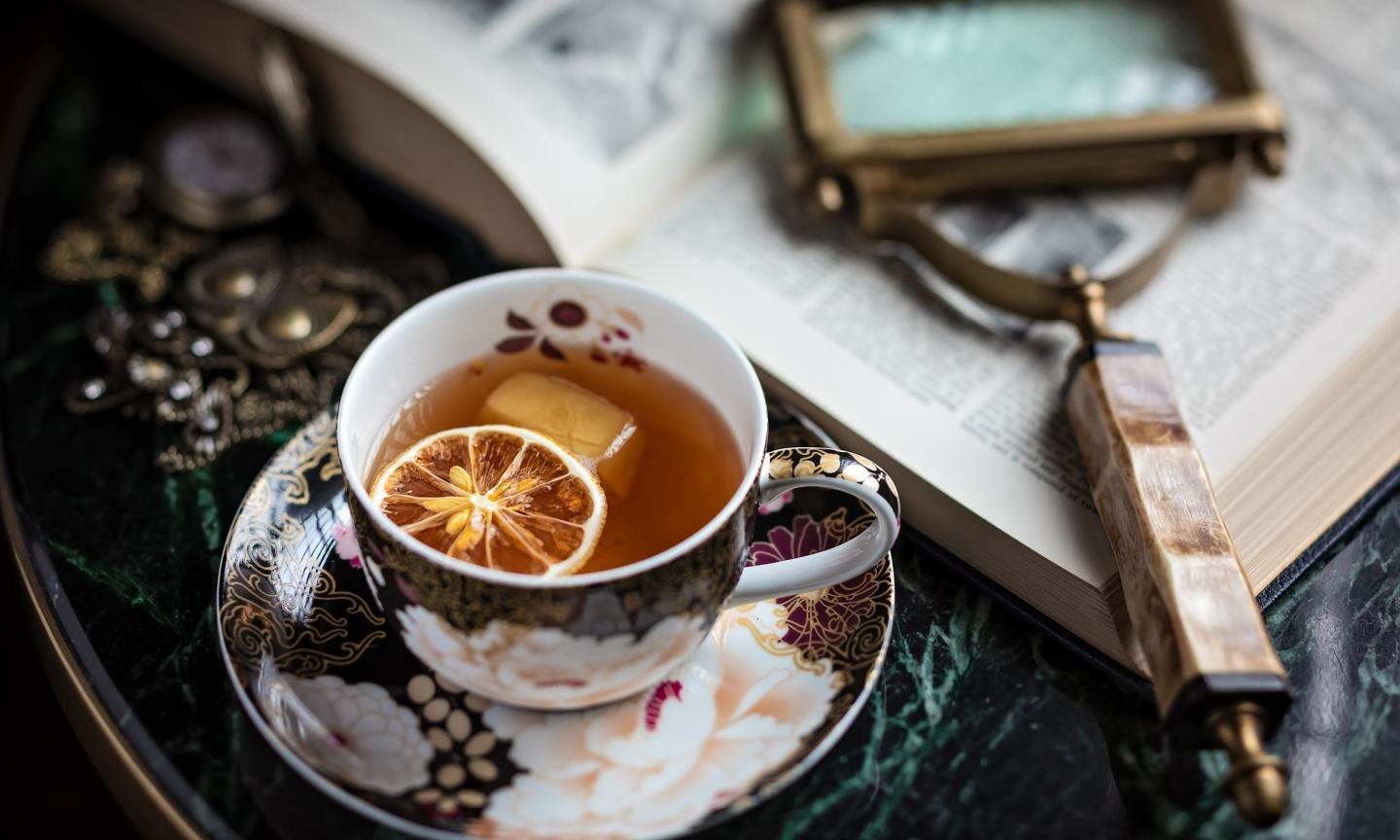 The Catch of Tea at Frank's Library. Let your bartender know what you're looking for and they'll be more than willing to whip up something especially for you