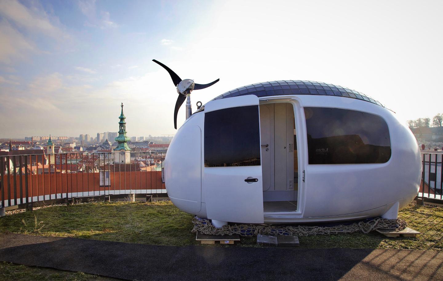 Ecocapsule at Design Pavilion