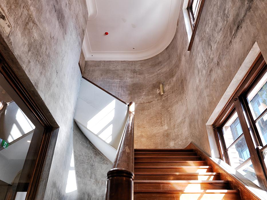 The Old Clare Hotel heritage stairwell