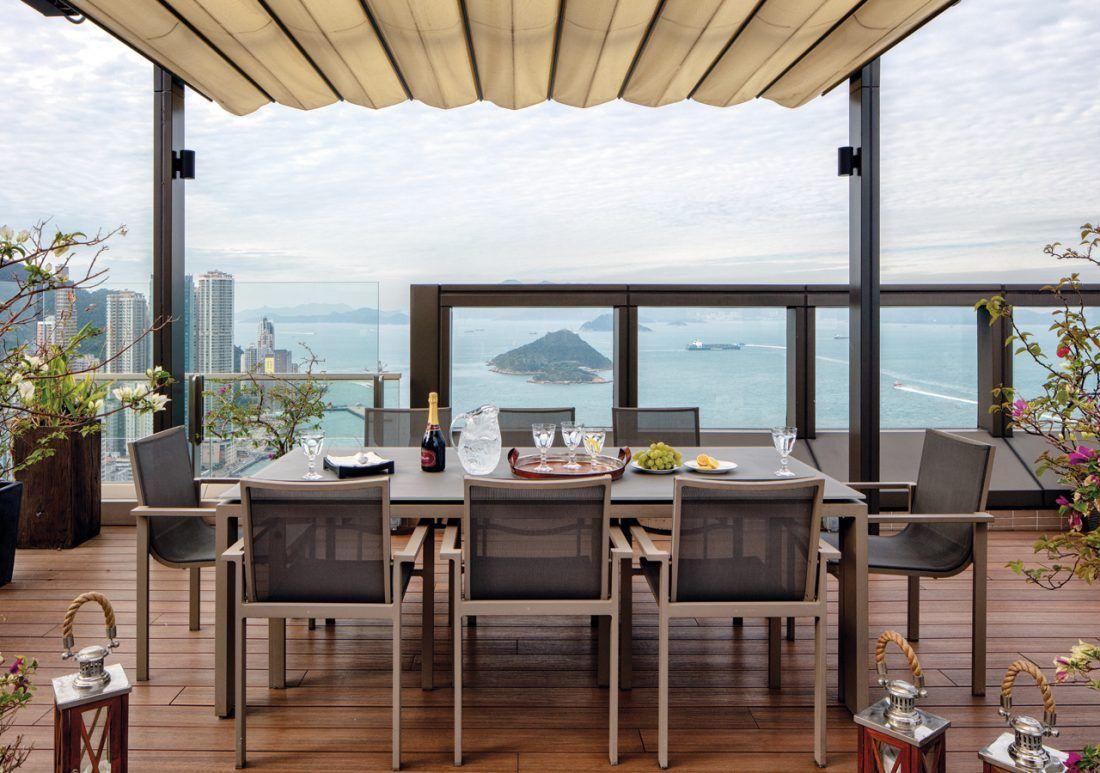 The 2,000-square-foot rooftop. Photo: John Butlin