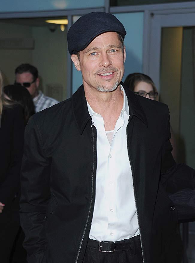 Brad Pitt pictured at an event. Photo by Jon Kopaloff. Image courtesy of IMDB.com and gettyimages.com
