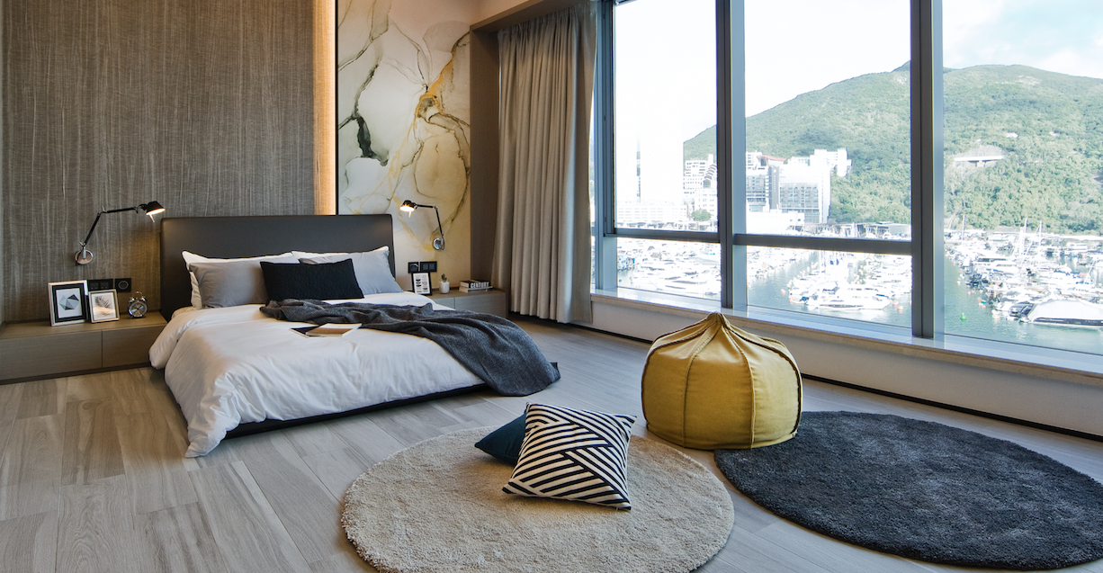 A Vibrant Hong Kong Flat with Killer Views of the Harbour