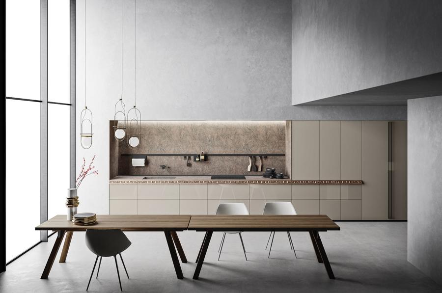 The iconic Genius Loci kitchen by Valcucine