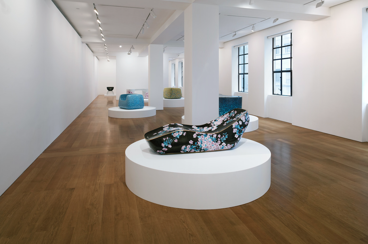 Marc Newson's first all-furniture exhibition in Greater China is at Gagosian