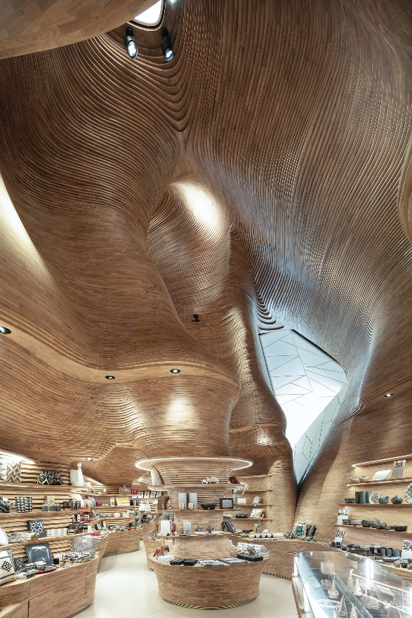 Koichi Takada Architects的卡塔爾國家博物館禮品店設計
