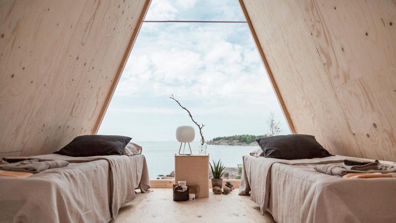 北歐城市露營體驗：芬蘭極簡主義 零排放度假小屋