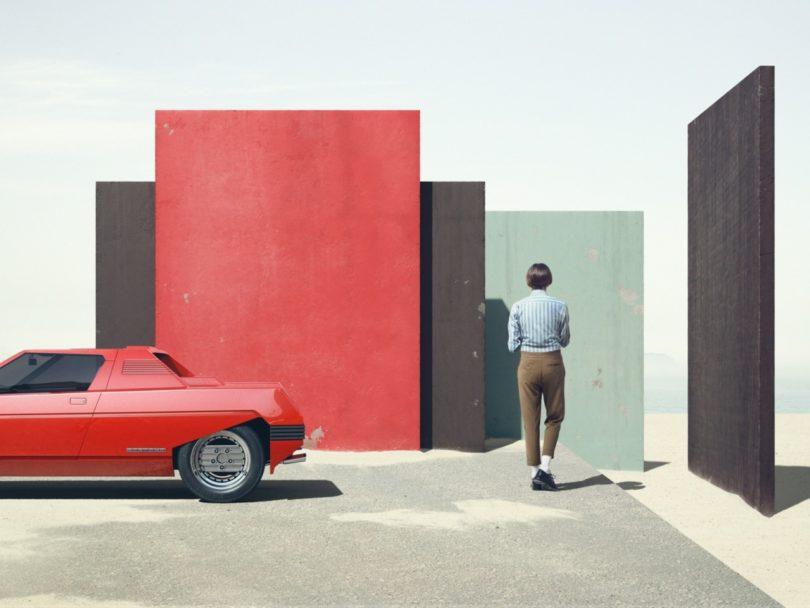 【超現實汽車攝影】重現Marcello Gandini著名的70年代敞篷車設計精髓