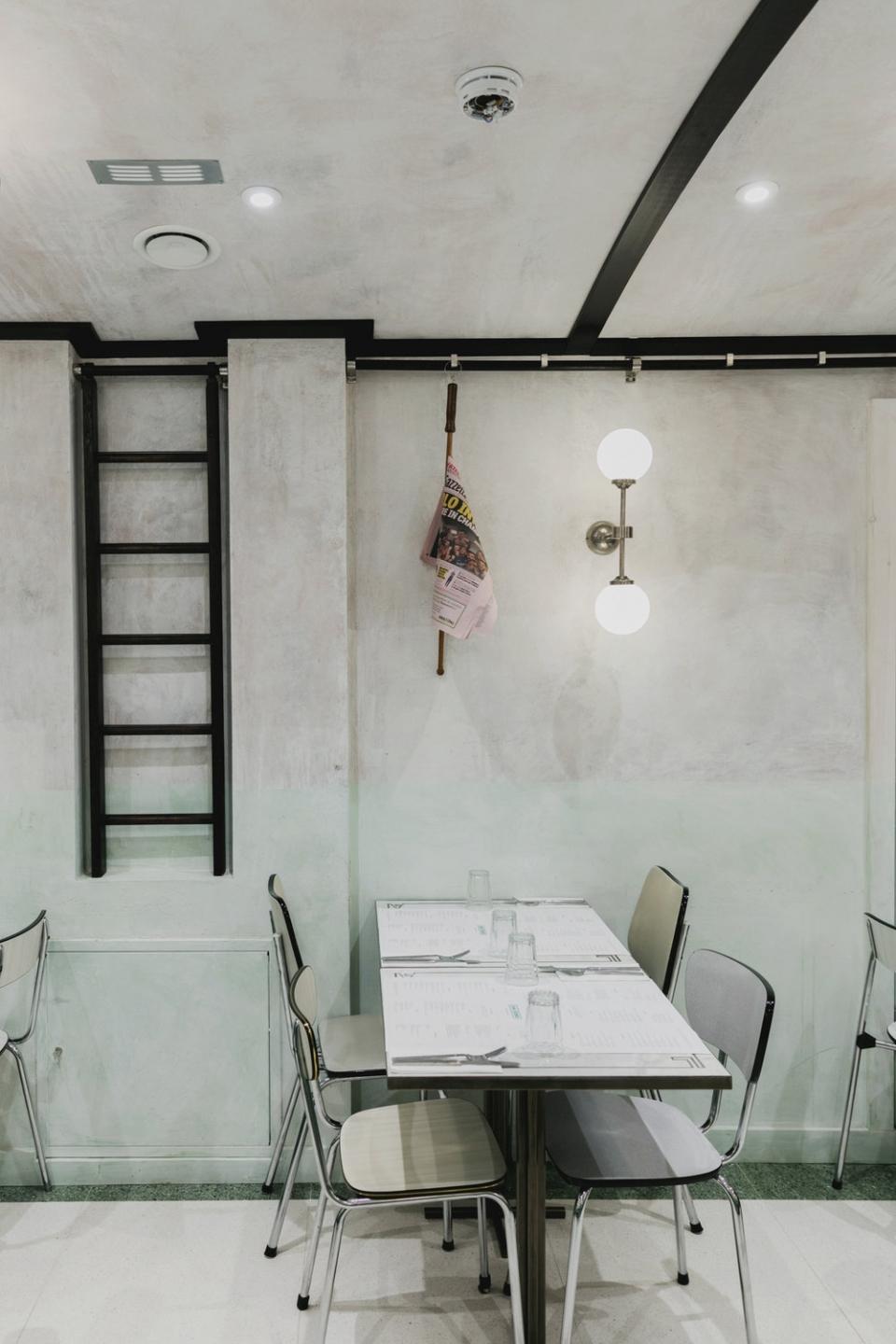 清新開心果色系：為75年歷史的意大利餐廳打造新潮餐飲空間