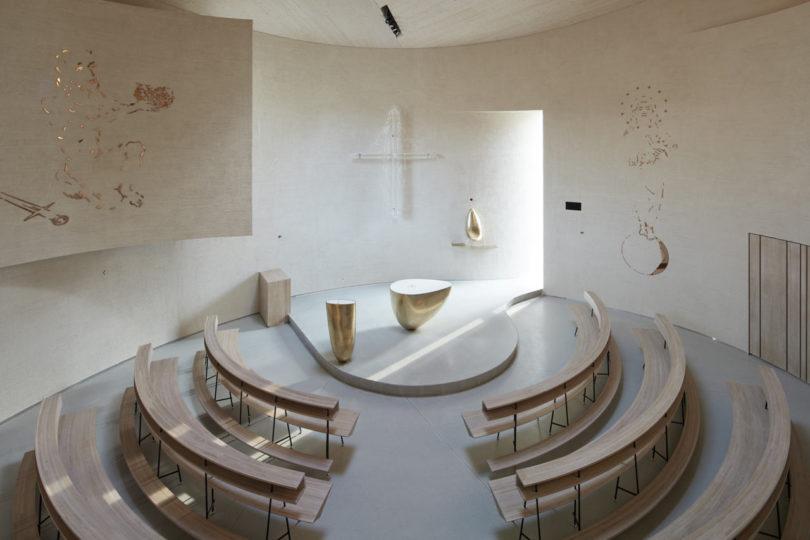 不一樣的教堂：捷克全新圓形教堂 展示現代建築之美