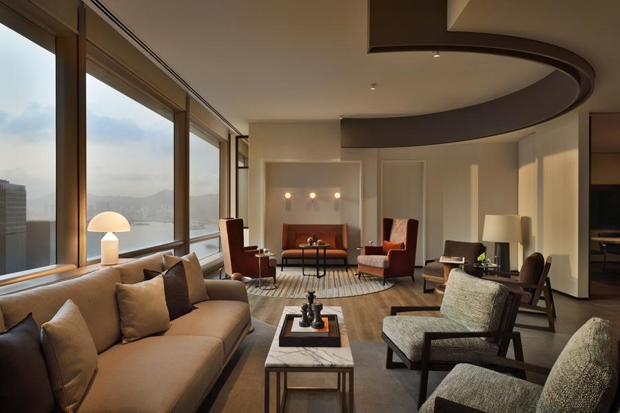 Lounges and meeting spaces ooze the ultra-sophistication of a five-star hotel