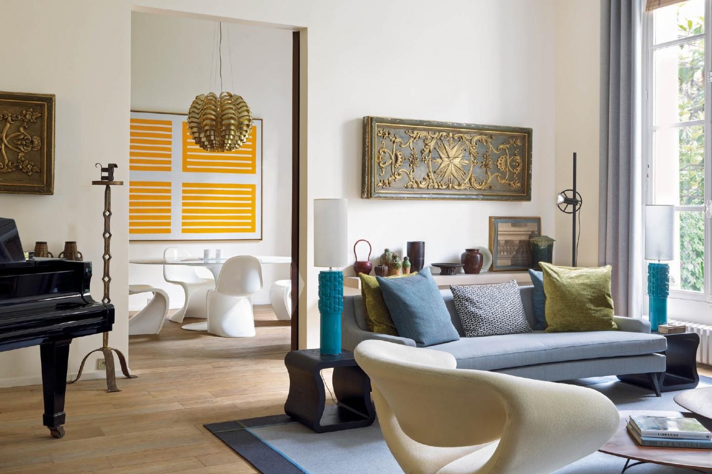 Inside a Parisian Abode Filled with Sculptural Aesthetics