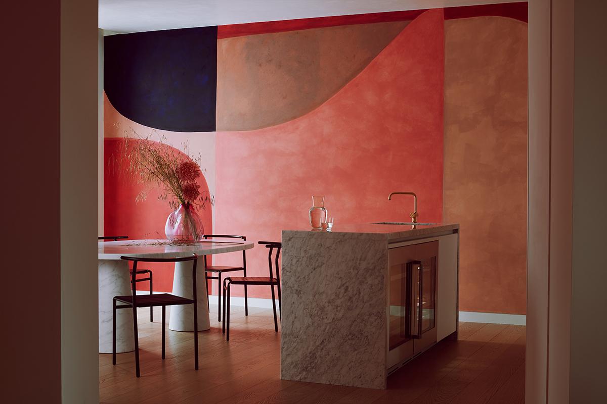 The dining area. (Photo: Michael Sinclair, styling: Olivia Gregory)