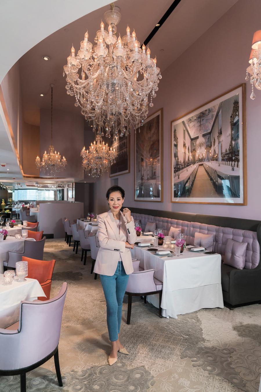 Bonnae pictured inside Sevva’s Bankside Dining Room, the only area that will retain its original design after the renovation