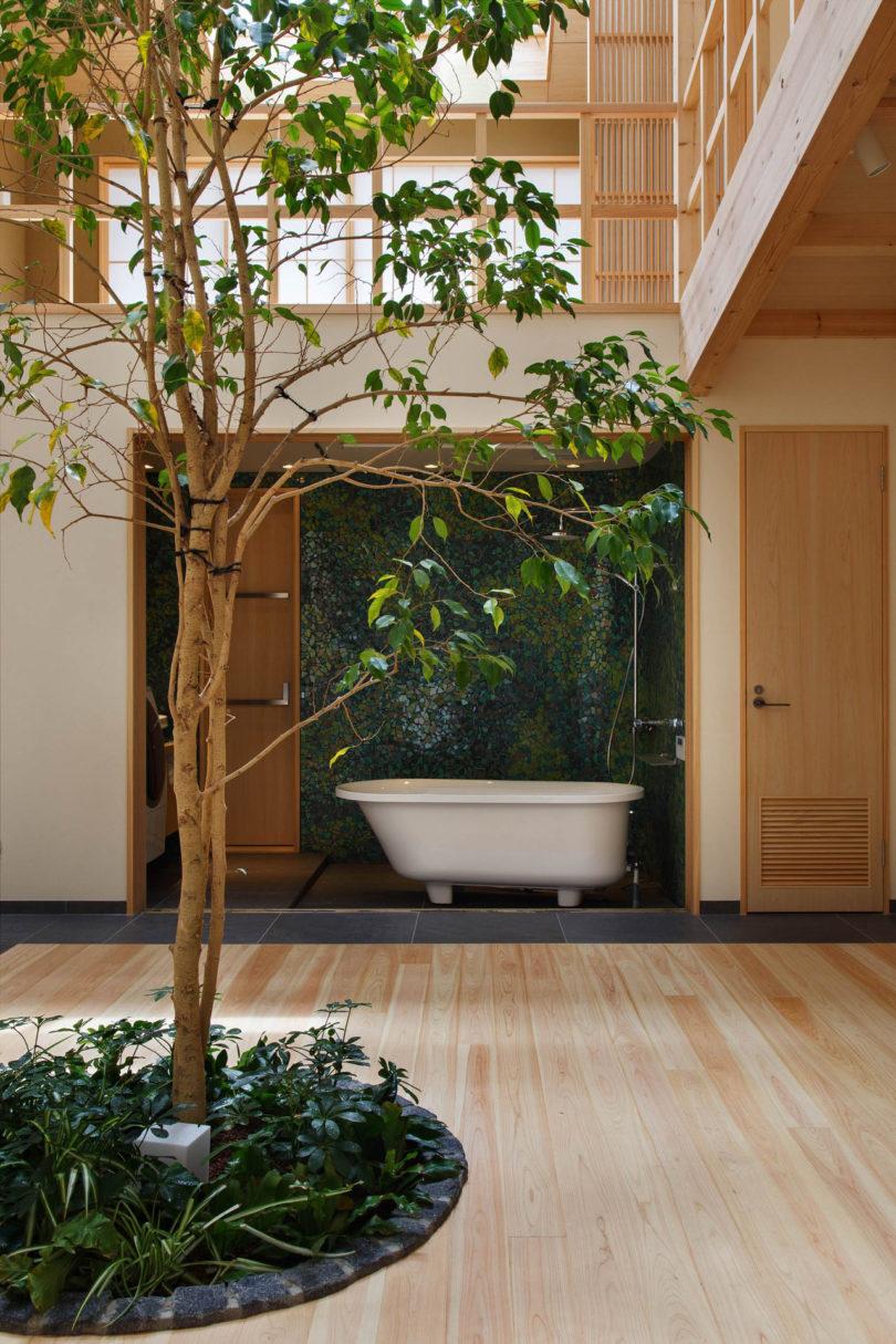 新一代和式室內庭院，為一家五口設計的小清新京都之家