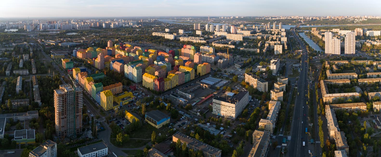 【烏克蘭首個區塊開發住宅區】前工業區大變身 成新一代舒適住宅的標準