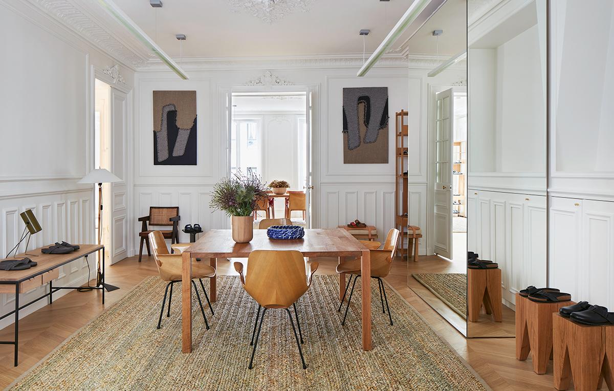 Birkenstock’s New Showroom is Set in a Parisian Apartment