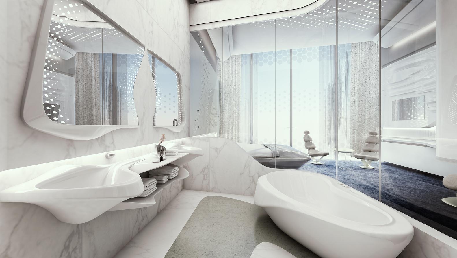 【 杜拜全新酒店Opus】由Zaha Hadid Architects打造出大膽前衛中空設計 