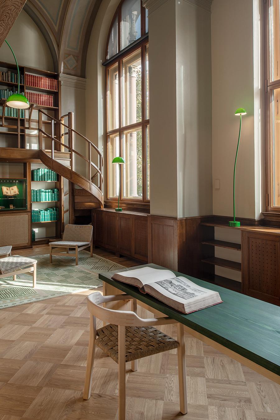 A Look at Emma Olbers’ New Designs for the Old Library of Stockholm’s Nationalmuseum