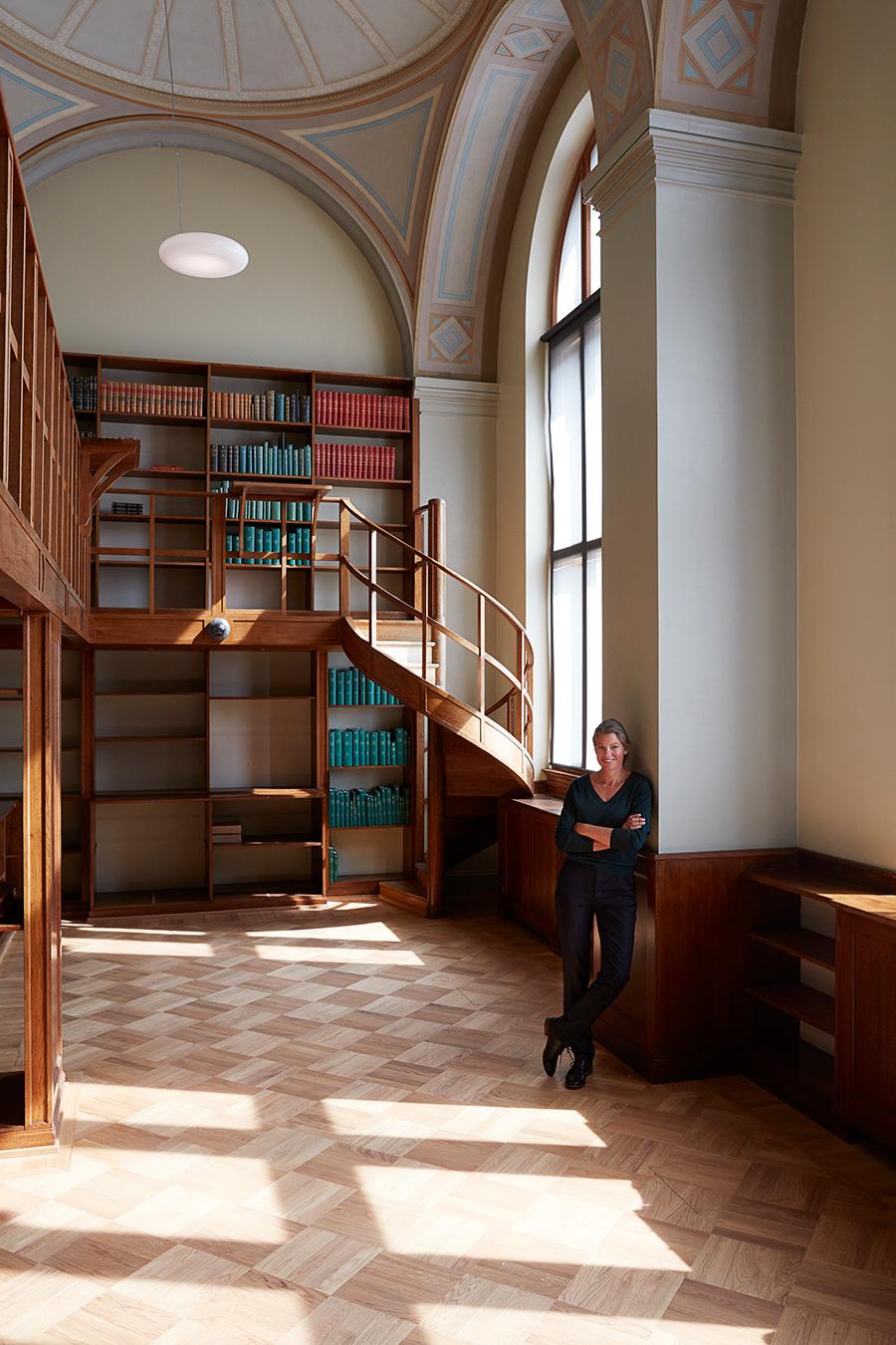 A Look At Emma Olbers New Designs For The Old Library Of Stockholm S Nationalmuseum Home Journal