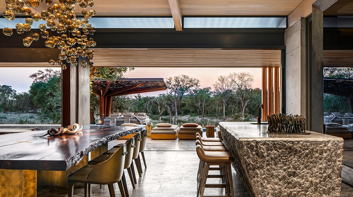 A Modern Luxe Approach to Safari-Style Architecture at Cheetah Plains Game Lodge 