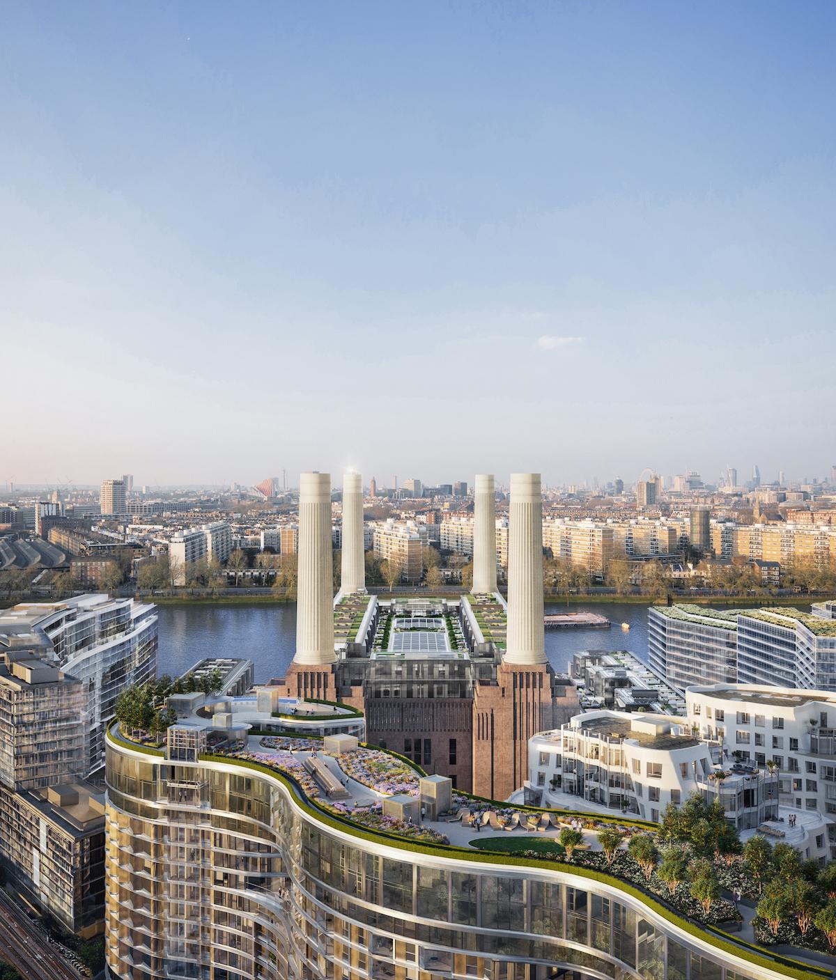 Behemoth Regeneration Project at London’s Battersea Power Station Unveils