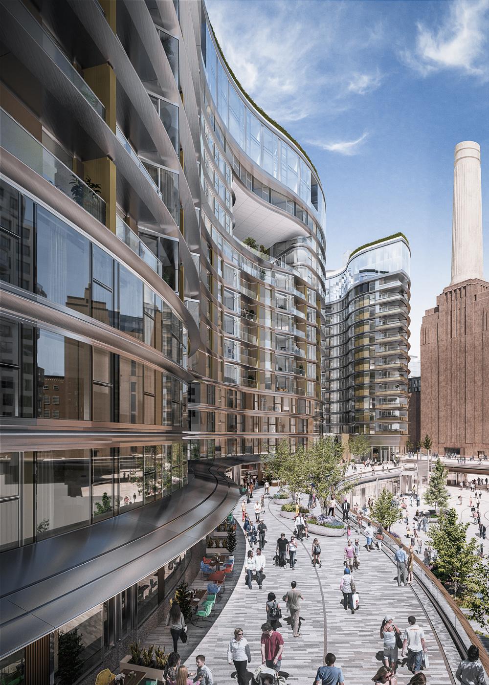 Behemoth Regeneration Project at London’s Battersea Power Station Unveils