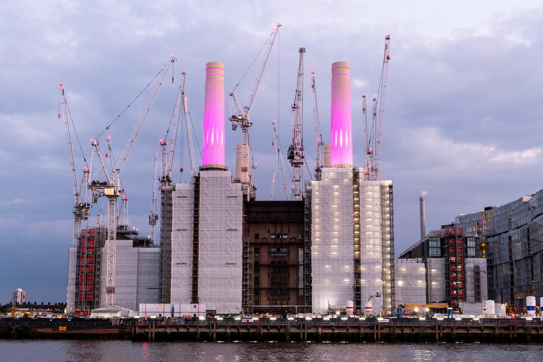 Behemoth Regeneration Project at London’s Battersea Power Station Unveils