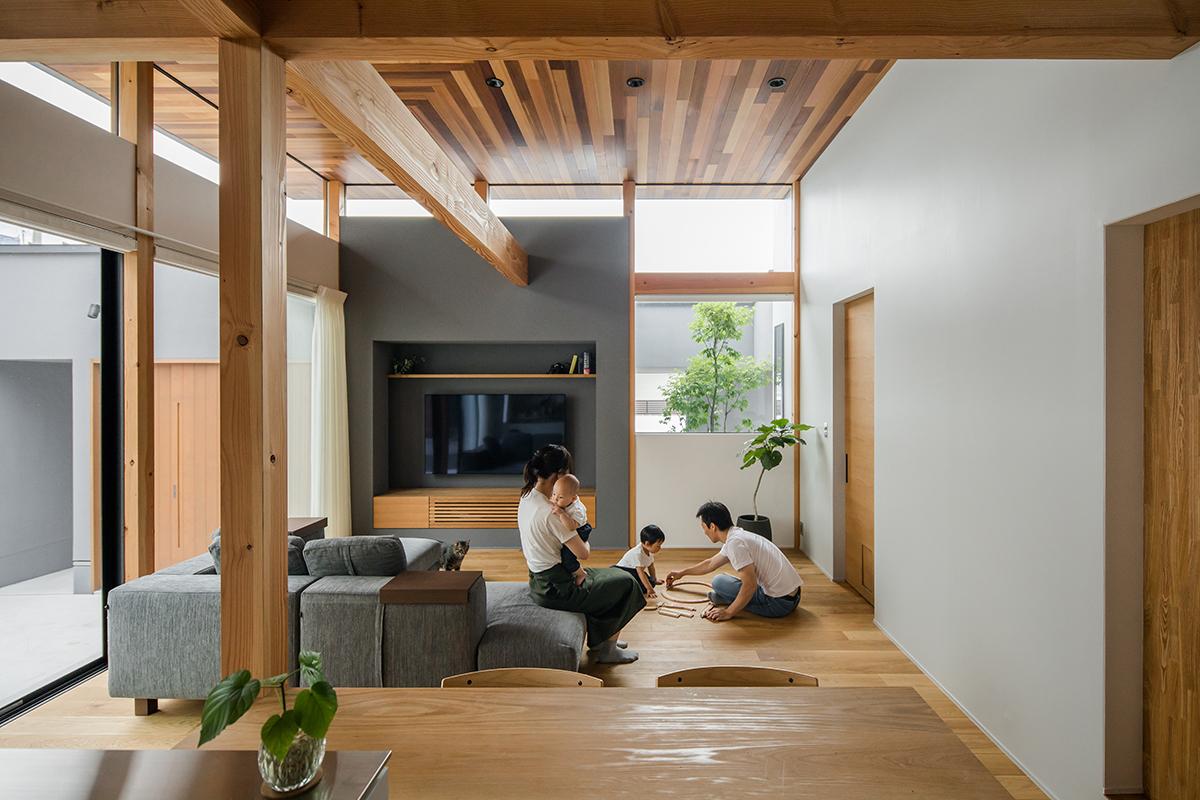 In Kamisu, Japan, A Contemporary Family Home Inspired By Traditional Architecture