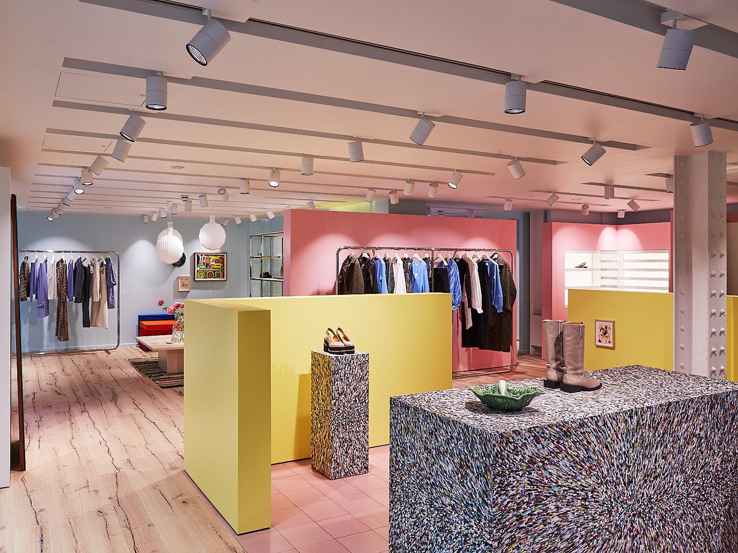 Ganni’s UK Flagship is a Colourful Haven Inspired by the Home of its Founders