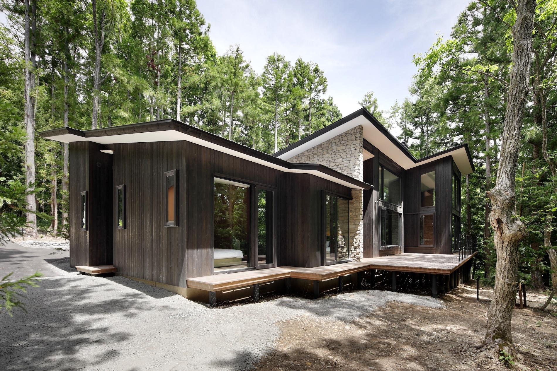 Into The Woods: A Tranquil Chalet Nestled In The Japanese Alps