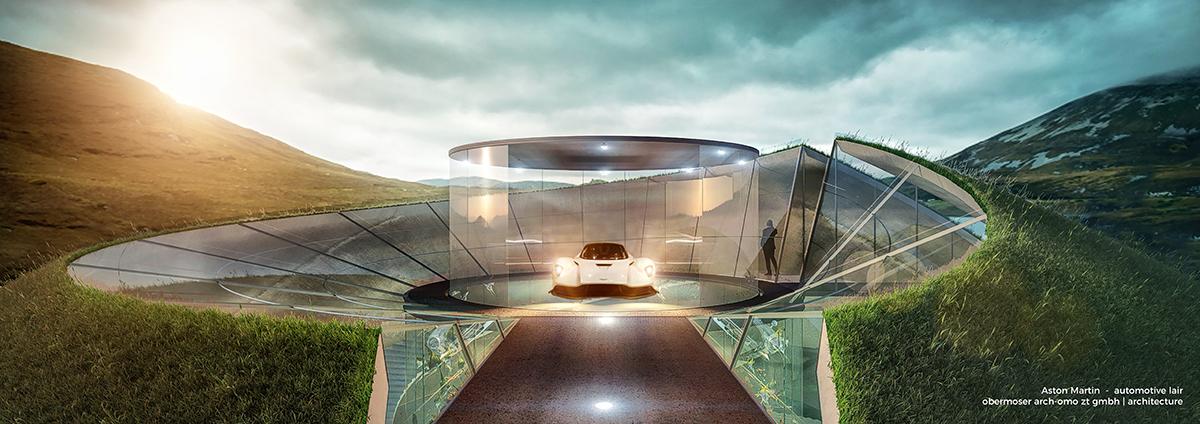 Aston Martin Is Now Designing Homes That Spotlight Your Car