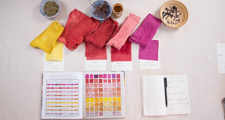 dyeing with natural dyes: part 4 – dyeing! - La Visch Designs