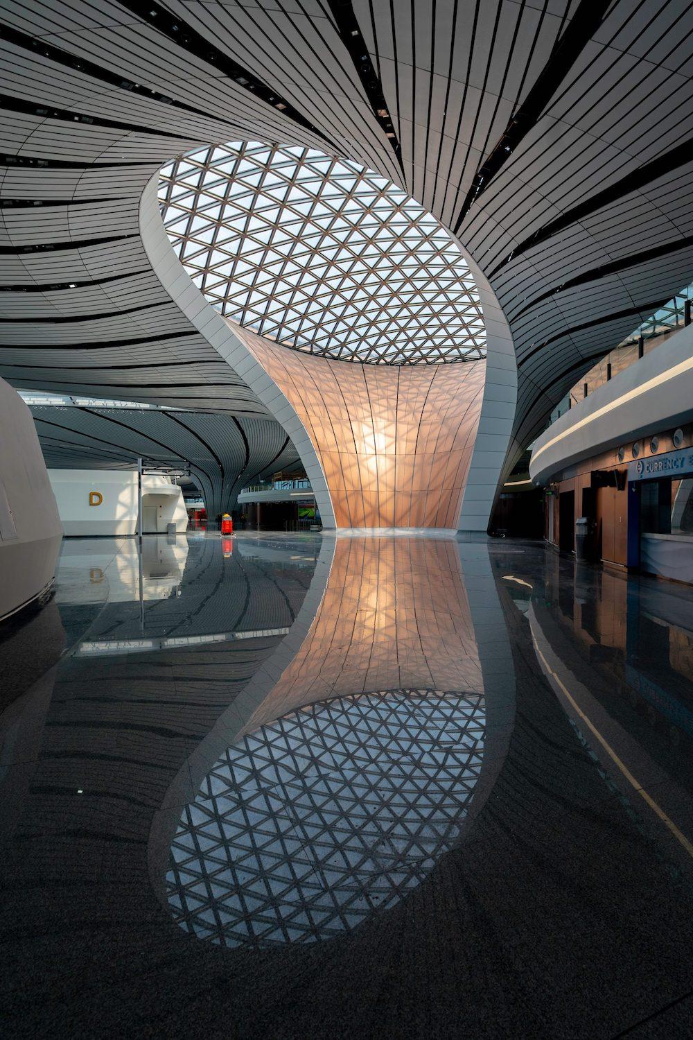 Inside Zaha Hadid’s Striking and Sustainable Beijing Daxing Airport