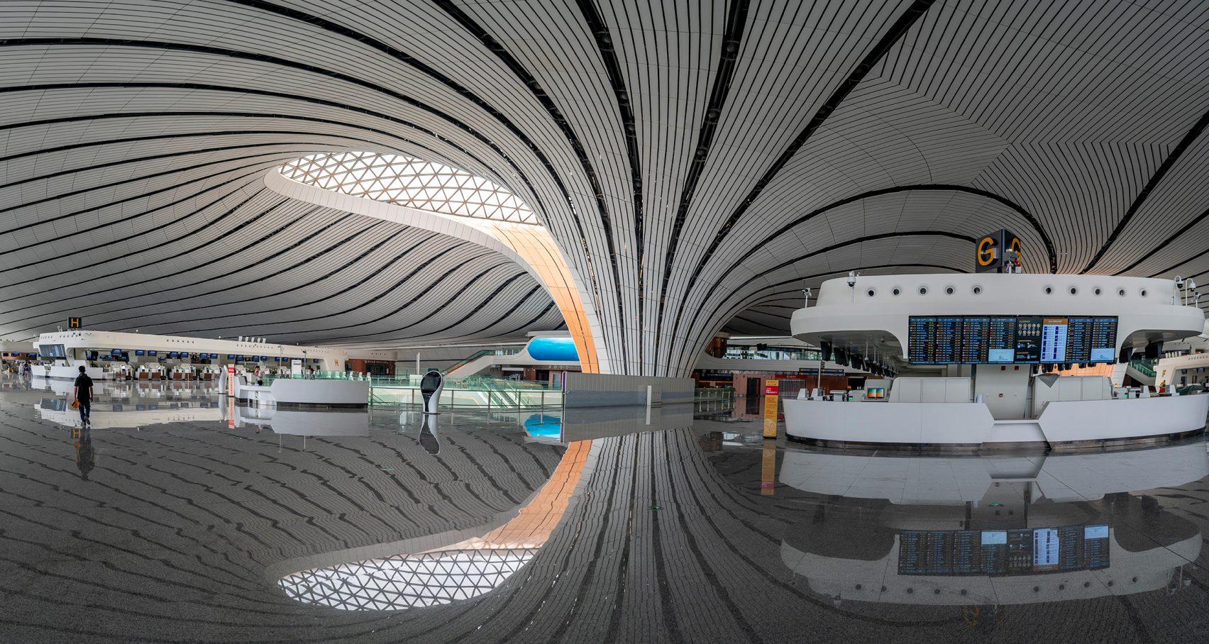 Inside Zaha Hadid’s Striking and Sustainable Beijing Daxing Airport