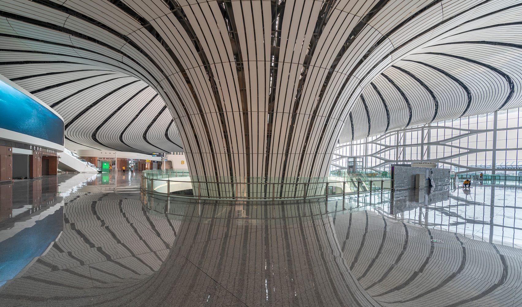 Inside Zaha Hadid’s Striking and Sustainable Beijing Daxing Airport