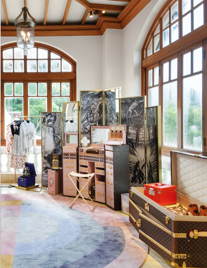 【品味時尚旅行者的法式生活】 以Louis Vuitton全新奢華行李箱系列點綴家居