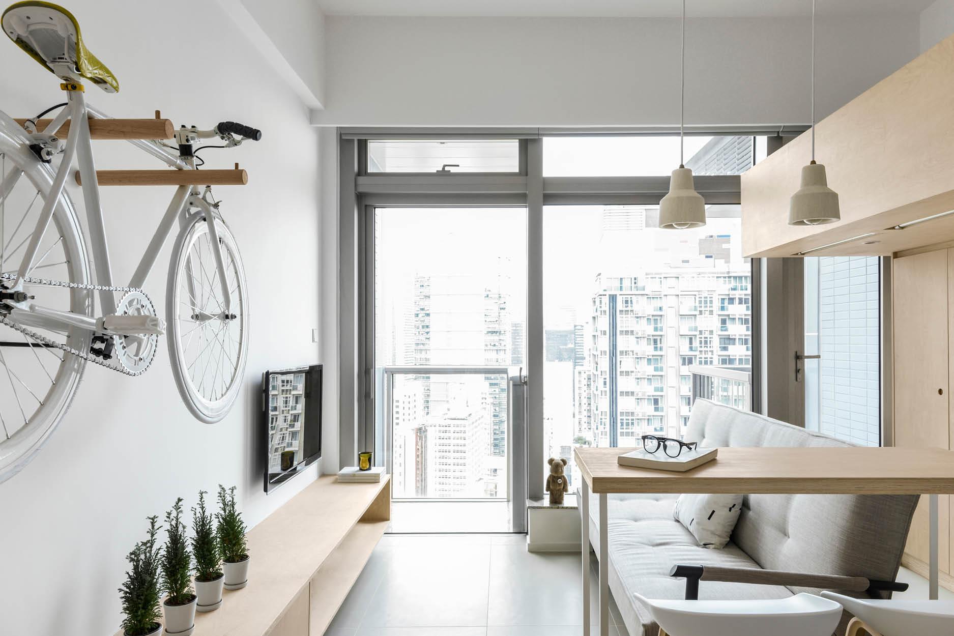 How This 380sqft Wan Chai Micro-home Created More Space by Building Upwards