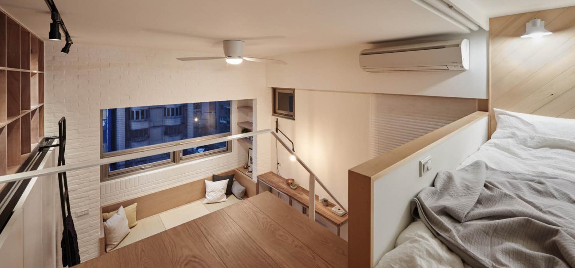 這240呎蝸居巧妙改動了客廳設計，空間實用率立即提高30%！