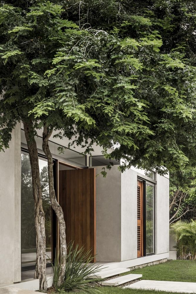 墨西哥混凝土樸實住宅 為退休夫婦打造的迷人家居