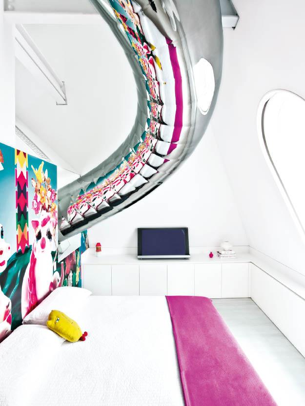 An Unusual Manhattan Penthouse Transformed into a Playful Abode