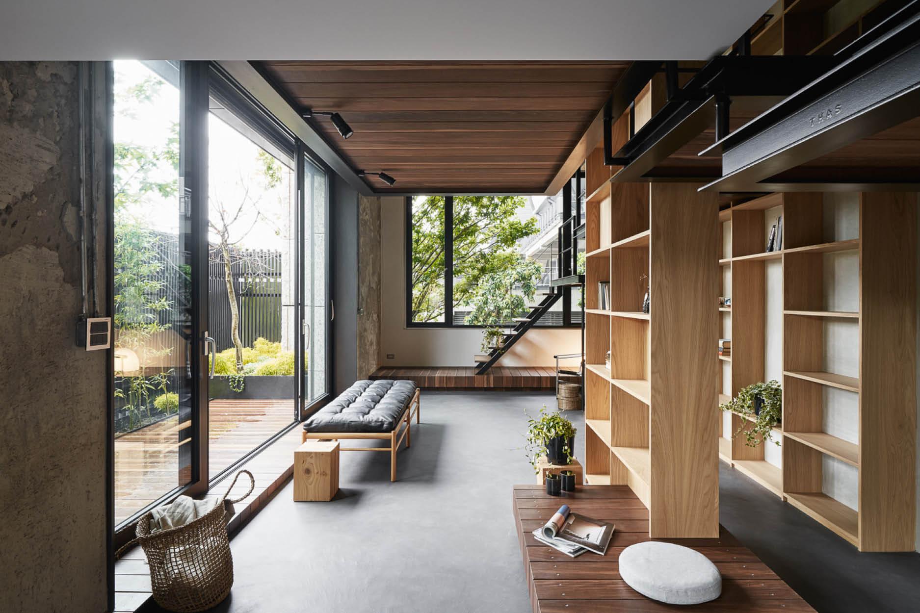 Inside a Tranquil Residence in Taiwan that Mimics a Treehouse