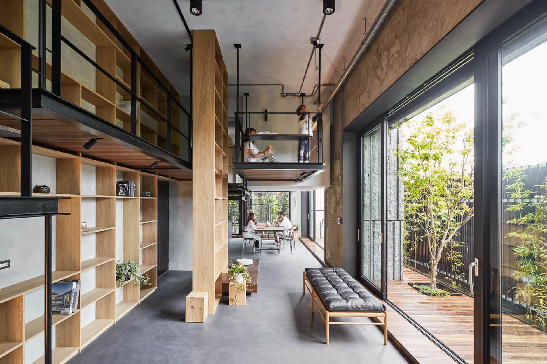 Inside a Tranquil Residence in Taiwan that Mimics a Treehouse