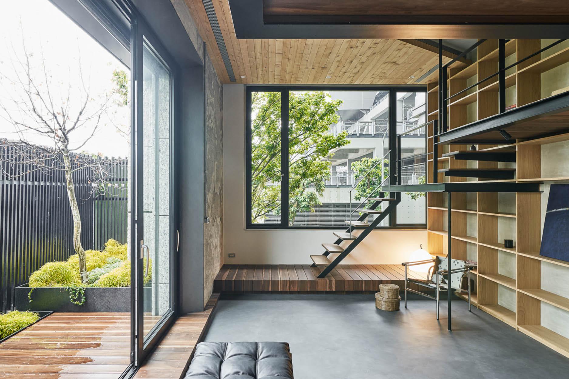 Inside a Tranquil Residence in Taiwan that Mimics a Treehouse