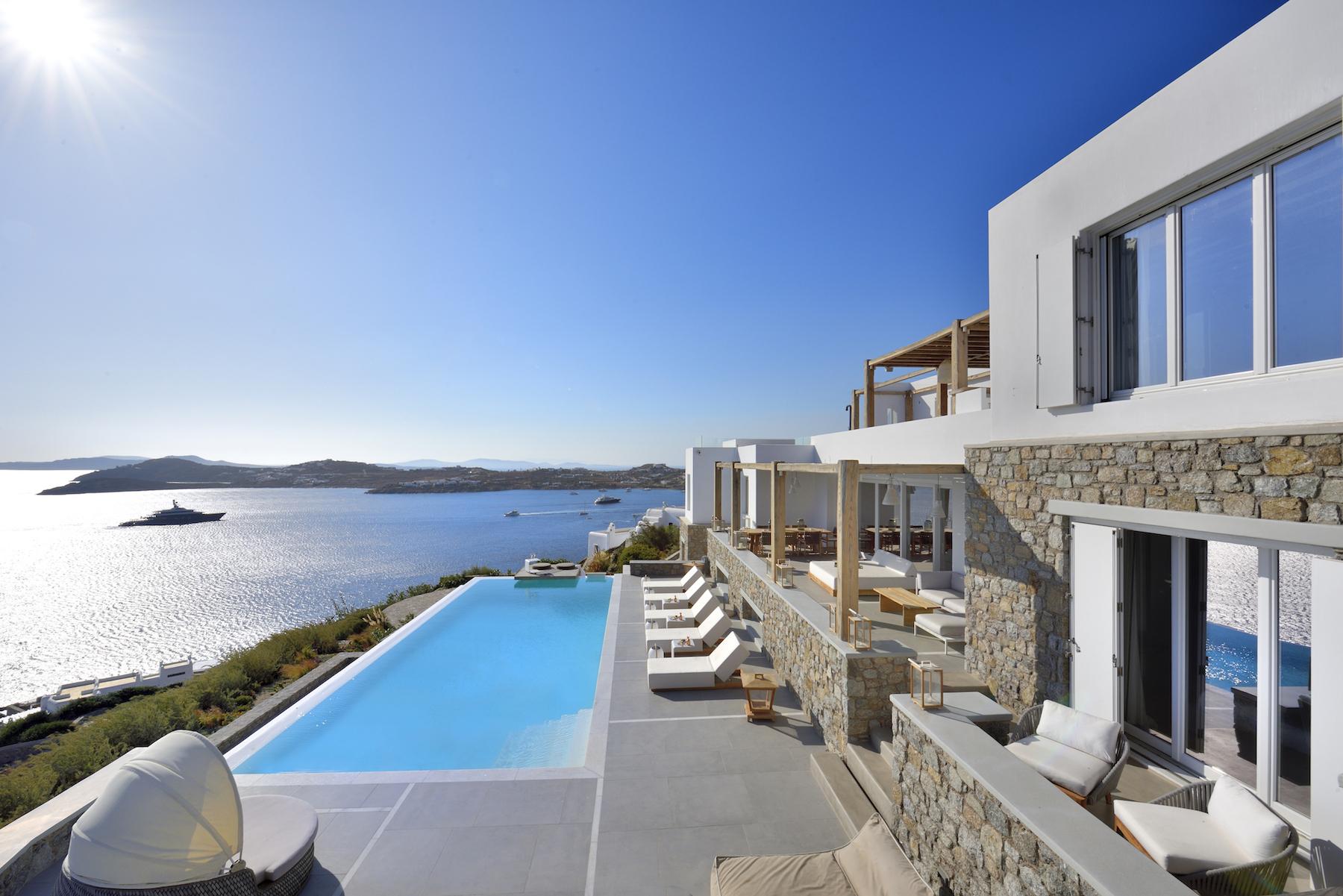 Into The Blue: A Seaside Retreat On The Edge Of Mykonos