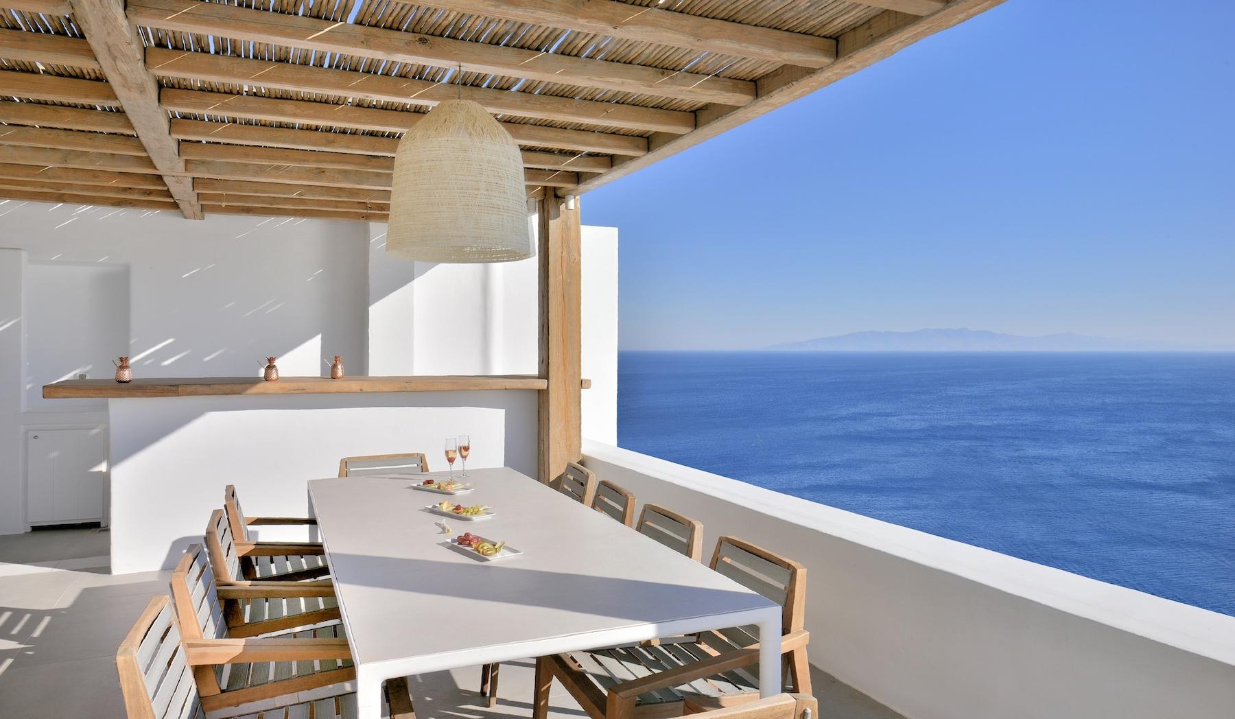 Into The Blue: A Seaside Retreat On The Edge Of Mykonos