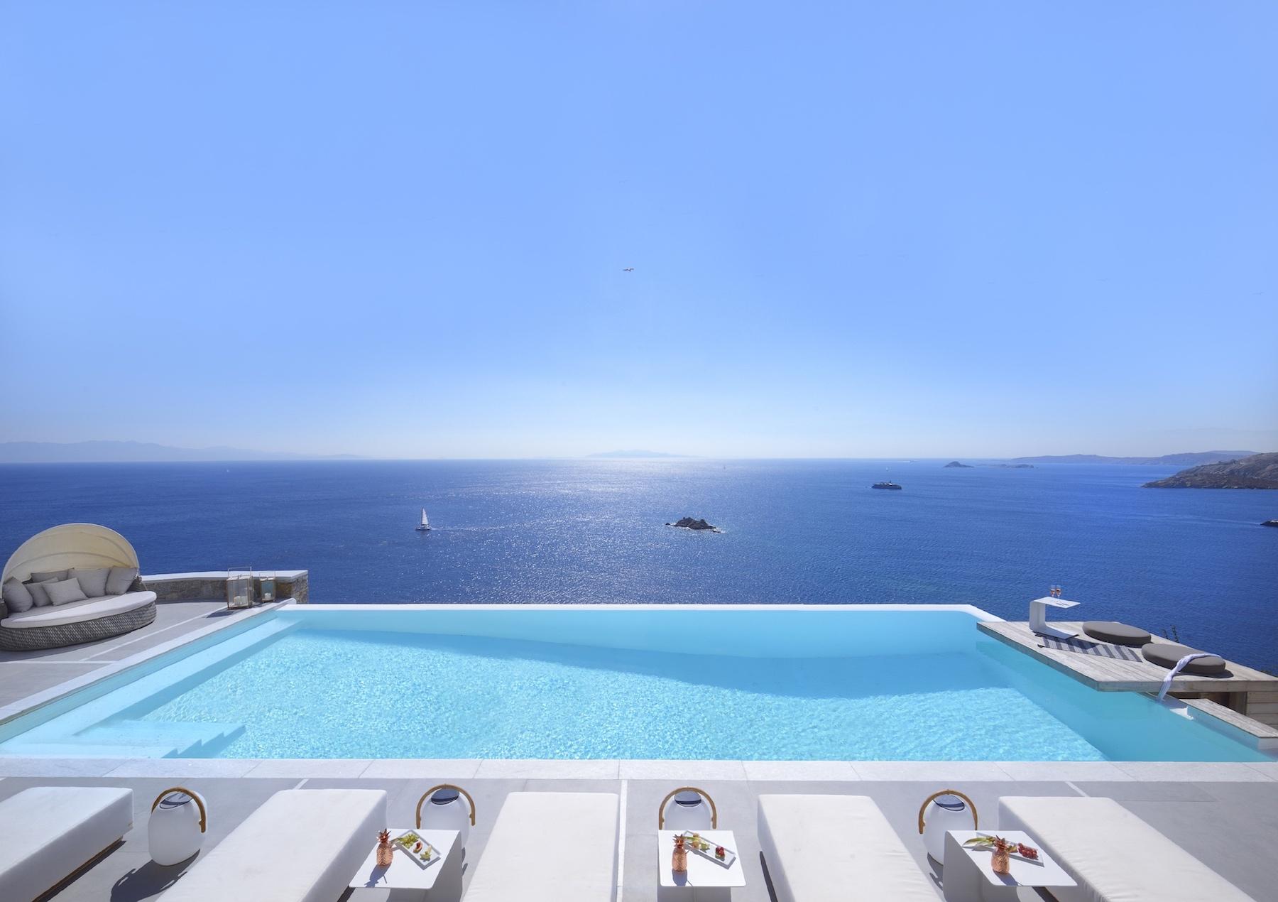 Into The Blue: A Seaside Retreat On The Edge Of Mykonos