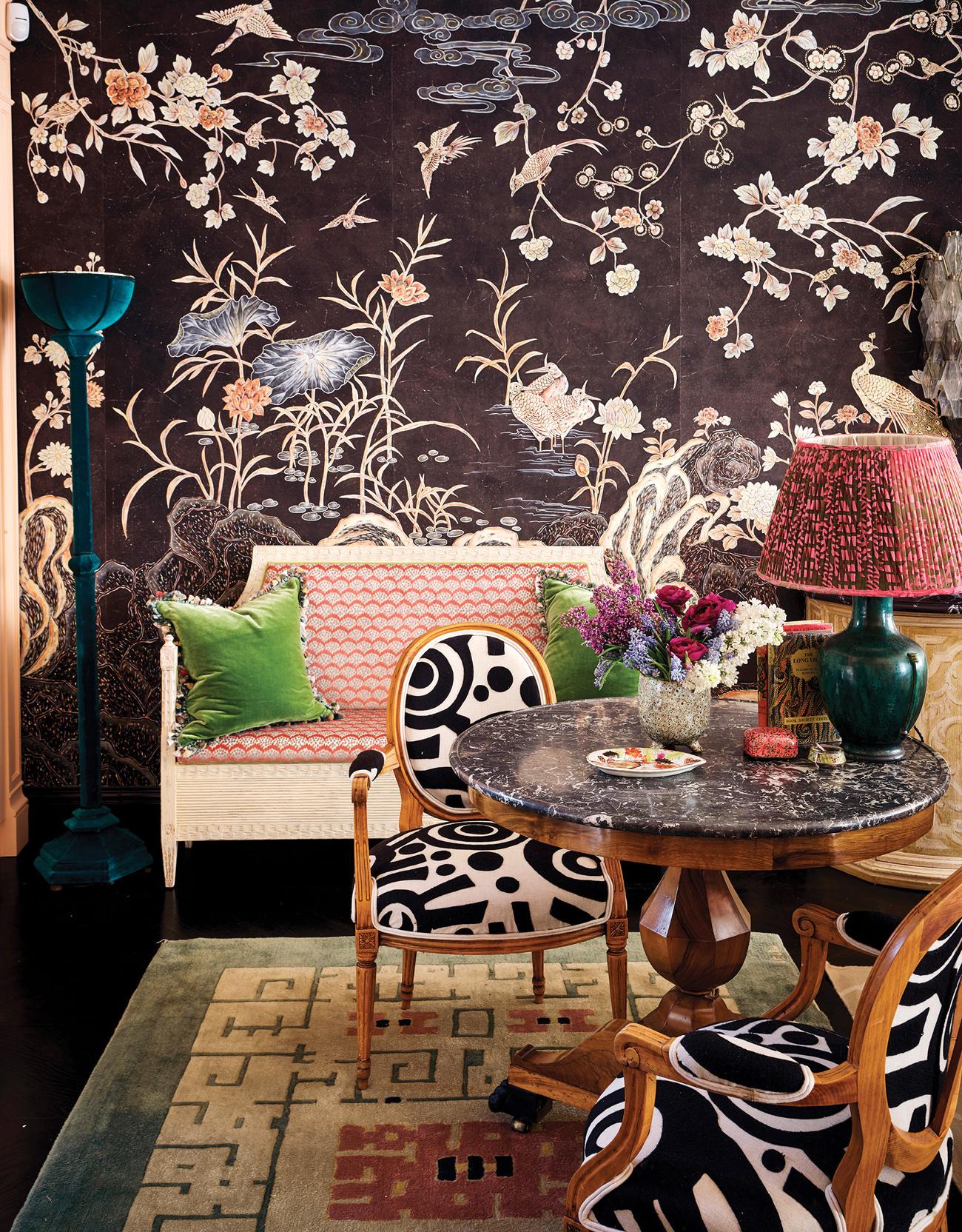 Inside De Gournay Scion Hannah Cecil Gurney’s Ethereal London Lair