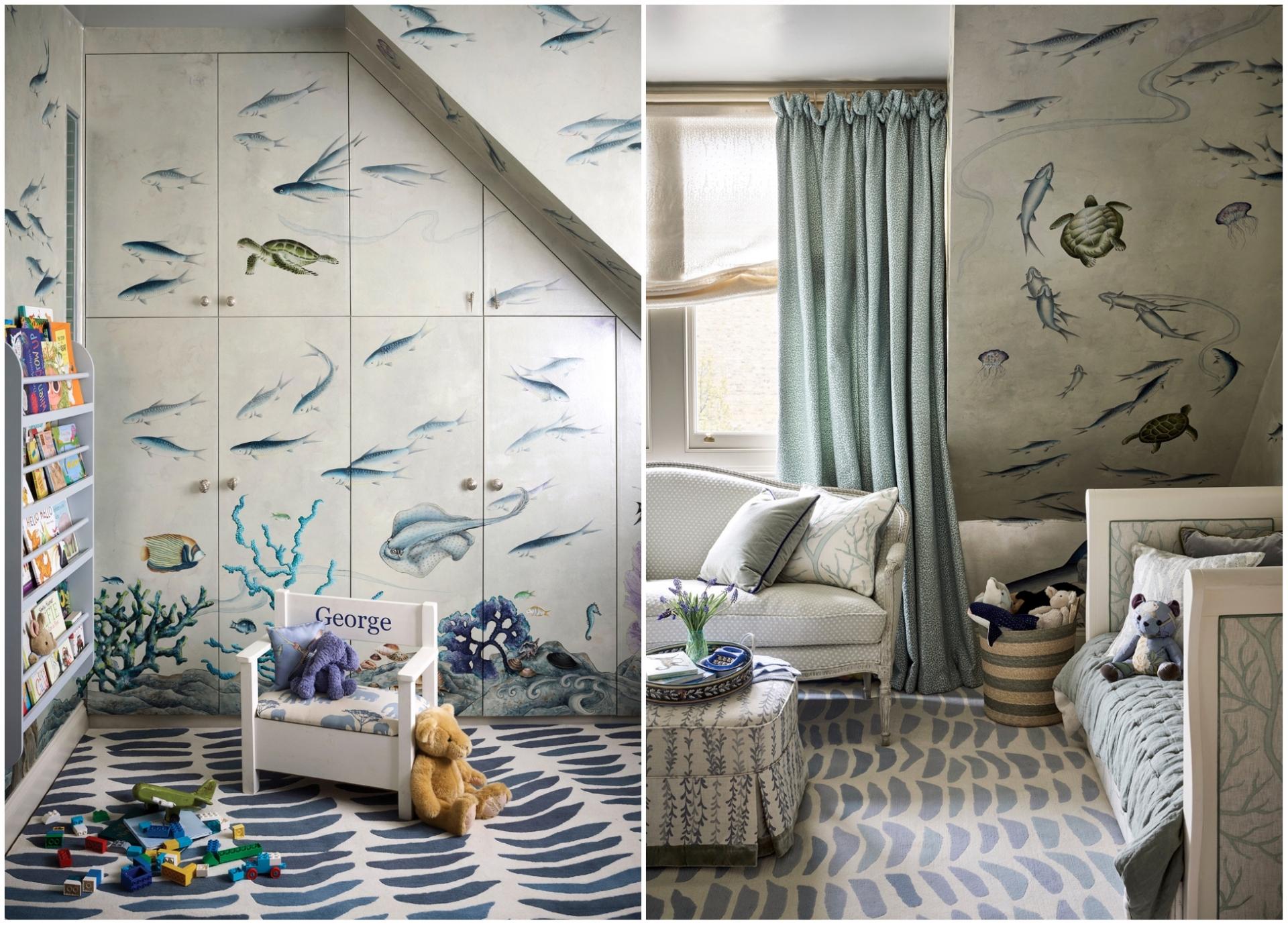 Inside De Gournay Scion Hannah Cecil Gurney’s Ethereal London Lair