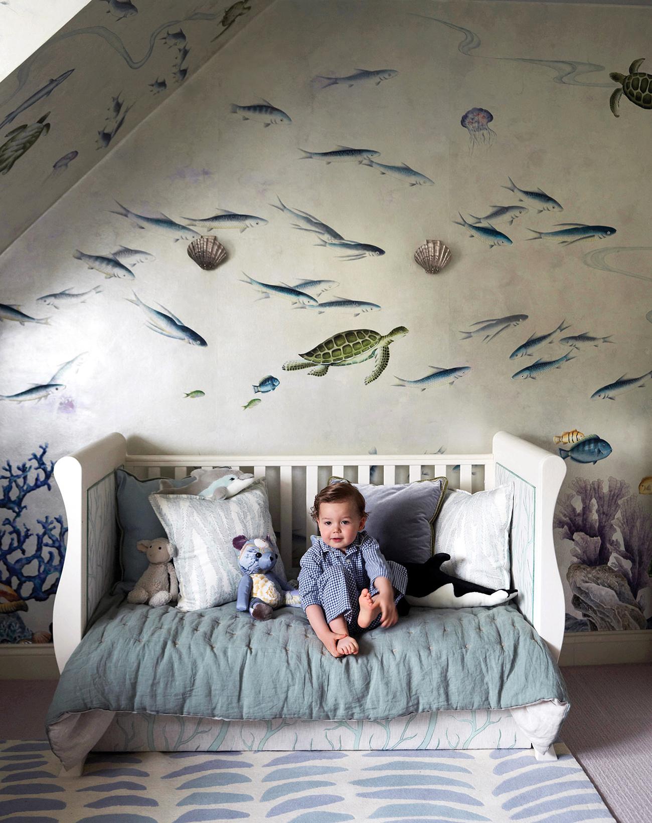 Inside De Gournay Scion Hannah Cecil Gurney’s Ethereal London Lair