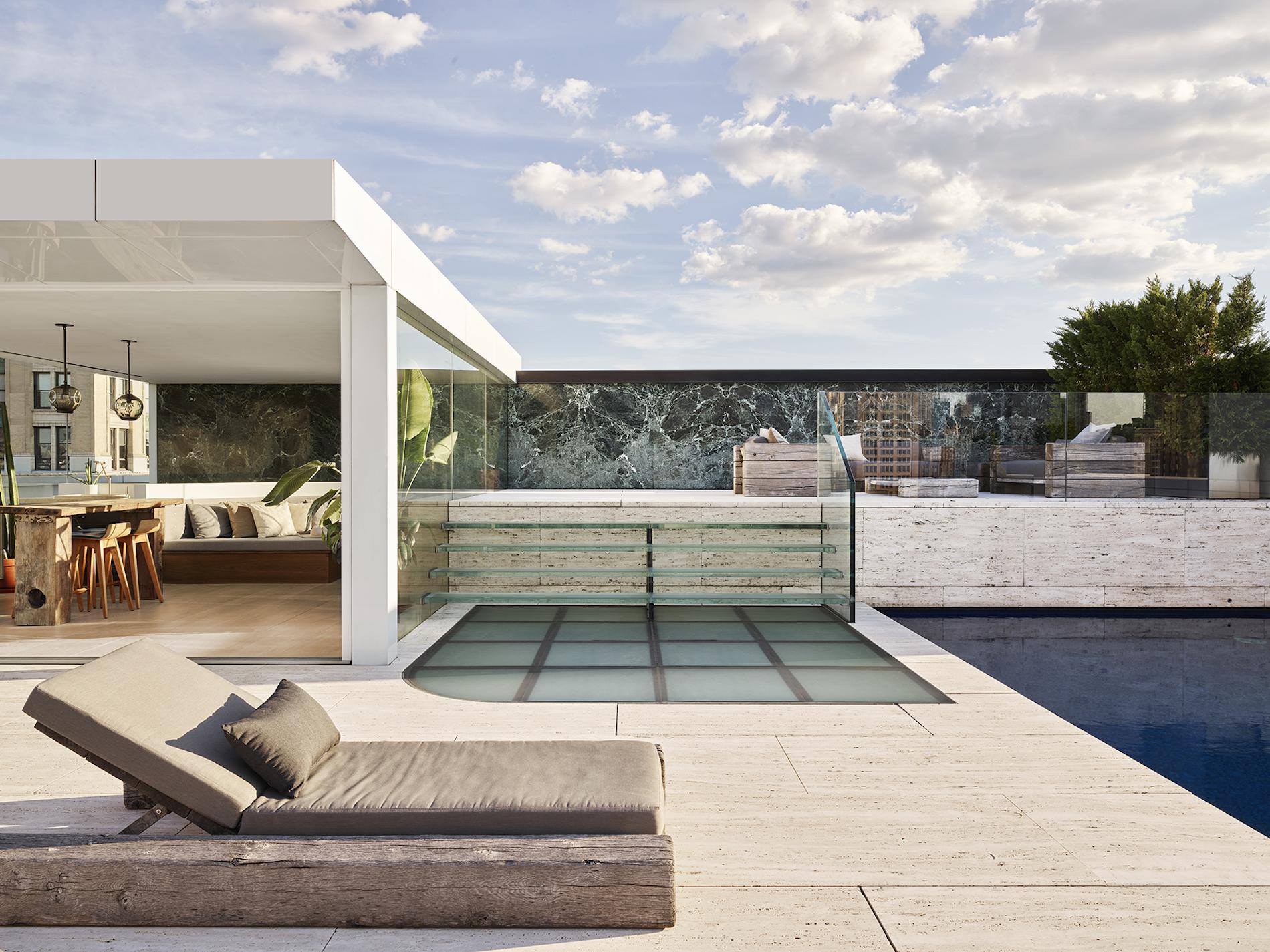 An Ultra-Chic New York City Penthouse With a Pool to Match